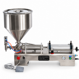 Pneumatic Paste Filling Machine Single Head 100ML to 1000ML by Sonic Industries