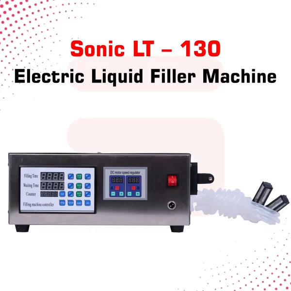 Sonic Industries LT-130 Economic Liquid Filling Machine – Double Head | 5ML to 5000ML Capacity