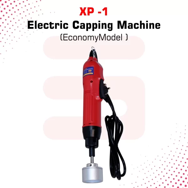 Sonic Industries Manual Capping Machine | 10–50mm Cap Diameter