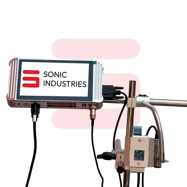 Sonic Industries 8 inch Conveyor with 7 Inch Screen Automatic Batch Coding printer