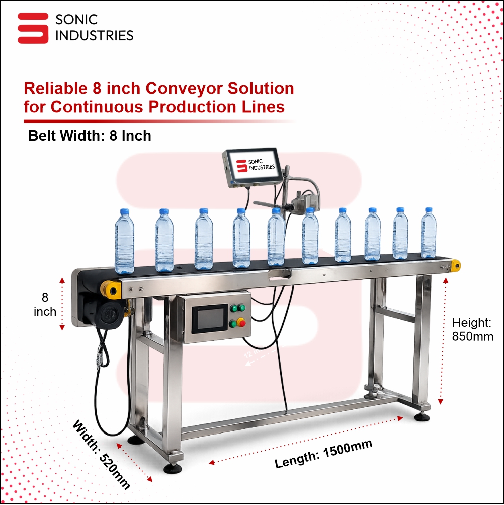 Sonic Industries 8 inch Conveyor