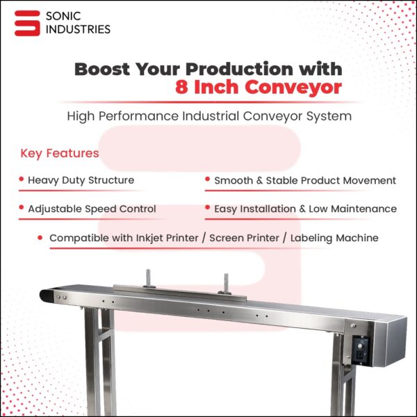 8 Inch Conveyor by Sonic Industries