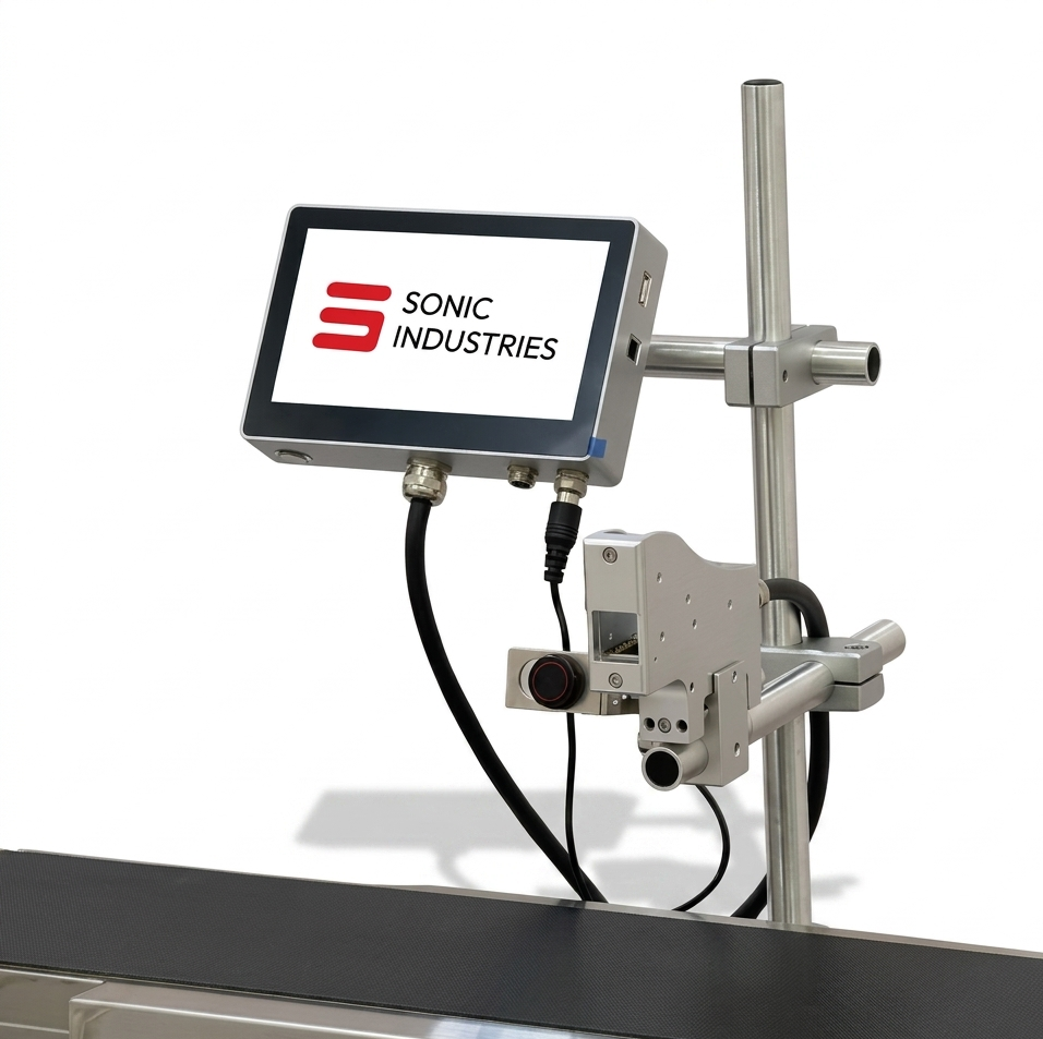 8 Inch Conveyor with 2 In 1 Printer by Sonic Industries