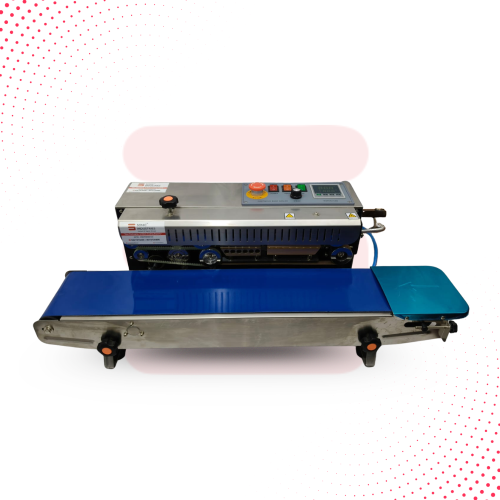Sonic Industries FR-900 Band Sealing Machine Top SS Horizontal With Nitrogen