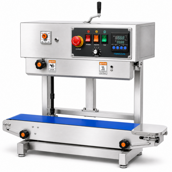 FR-900 Band Sealing Machine SS Top 5Kg Band Sealer by Sonic Industries