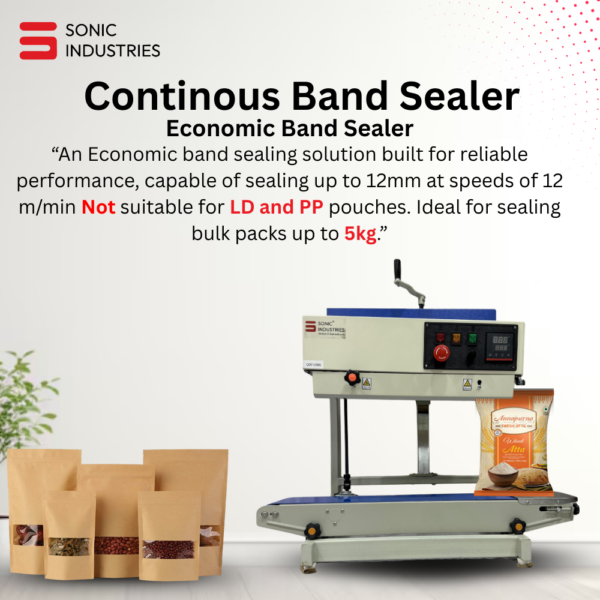 Sonic Industries FR-900 5Kg MS Eco Band Sealing Machine