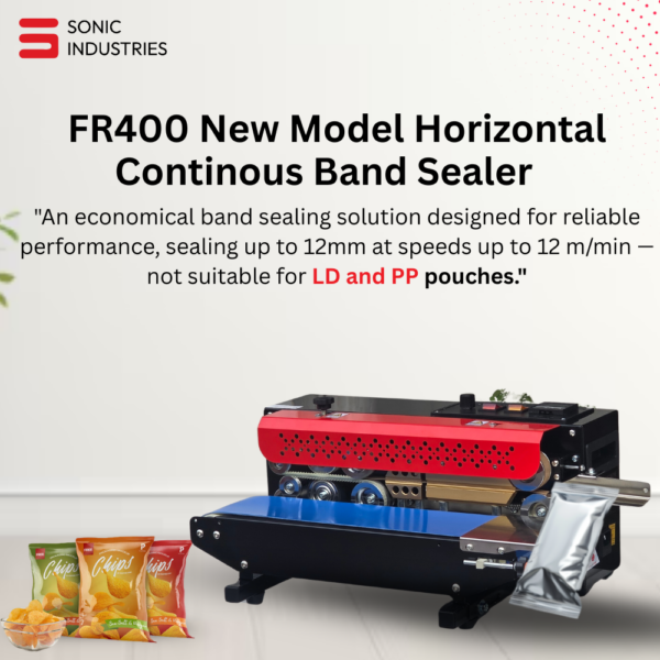 FR-400 Mini Band Sealer Top by Sonic Industries