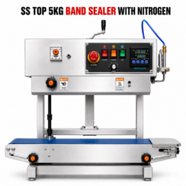 Sonic Industries FR-900 Band Sealing Machine SS Top 5Kg Band Sealer with Nitrogen