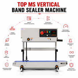 Sonic Industries FR-900 Band Sealing Machine MS Top Vertical