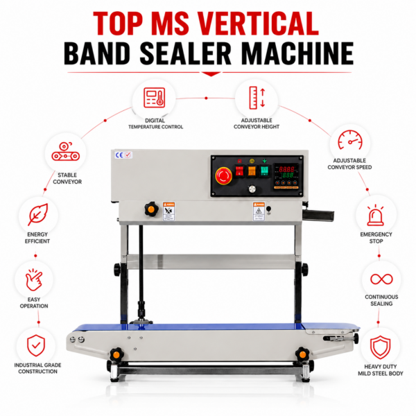 Sonic Industries FR-900 Band Sealing Machine MS Top Vertical