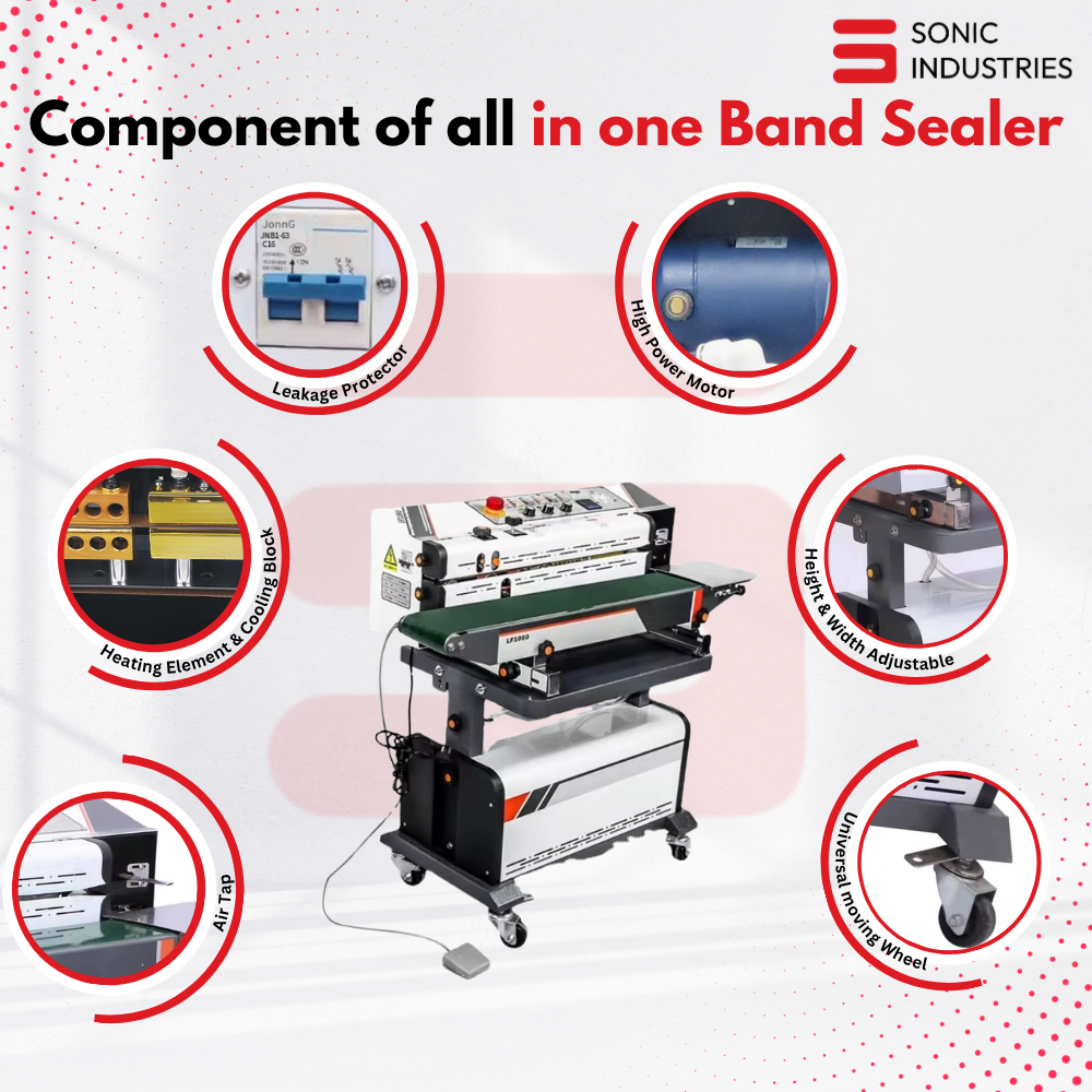 Sonic Industries All in One Band Sealing Machine