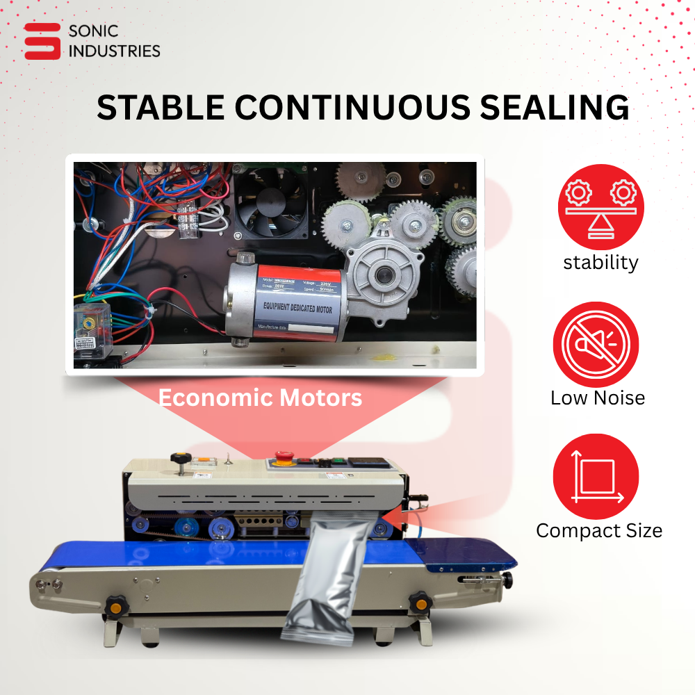 FR-900 MS Eco Band Sealing Machine With Nitrogen by Sonic Industries - Image 3
