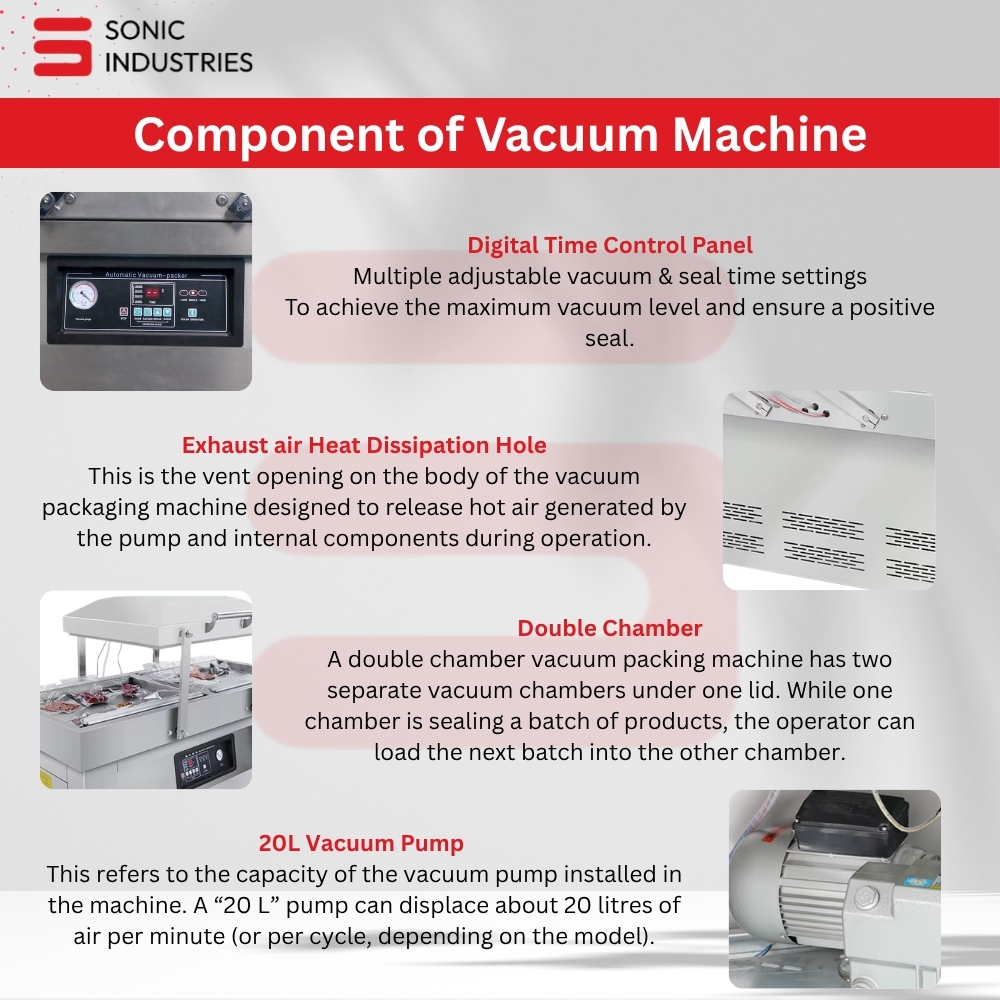 Dz-500 Double chamber Vacuum Sealing Machine