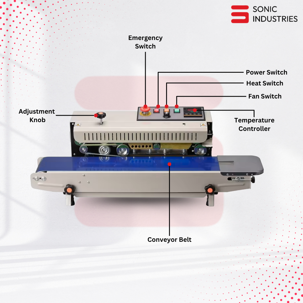 Sonic Industries Heavy Duty FR-900 MS Band Sealer Machine