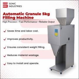 5 Kg Granule Filling Machine by Sonic Industries