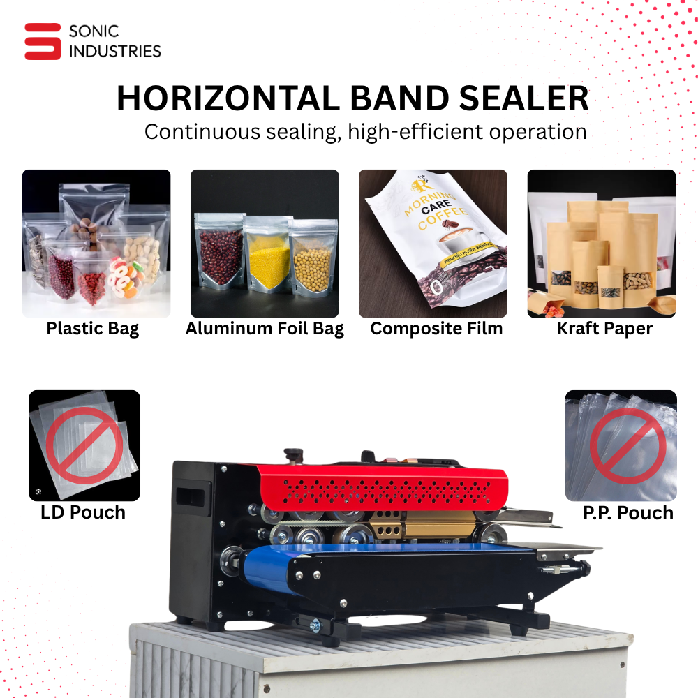 FR-400 Mini Band Sealer Top by Sonic Industries