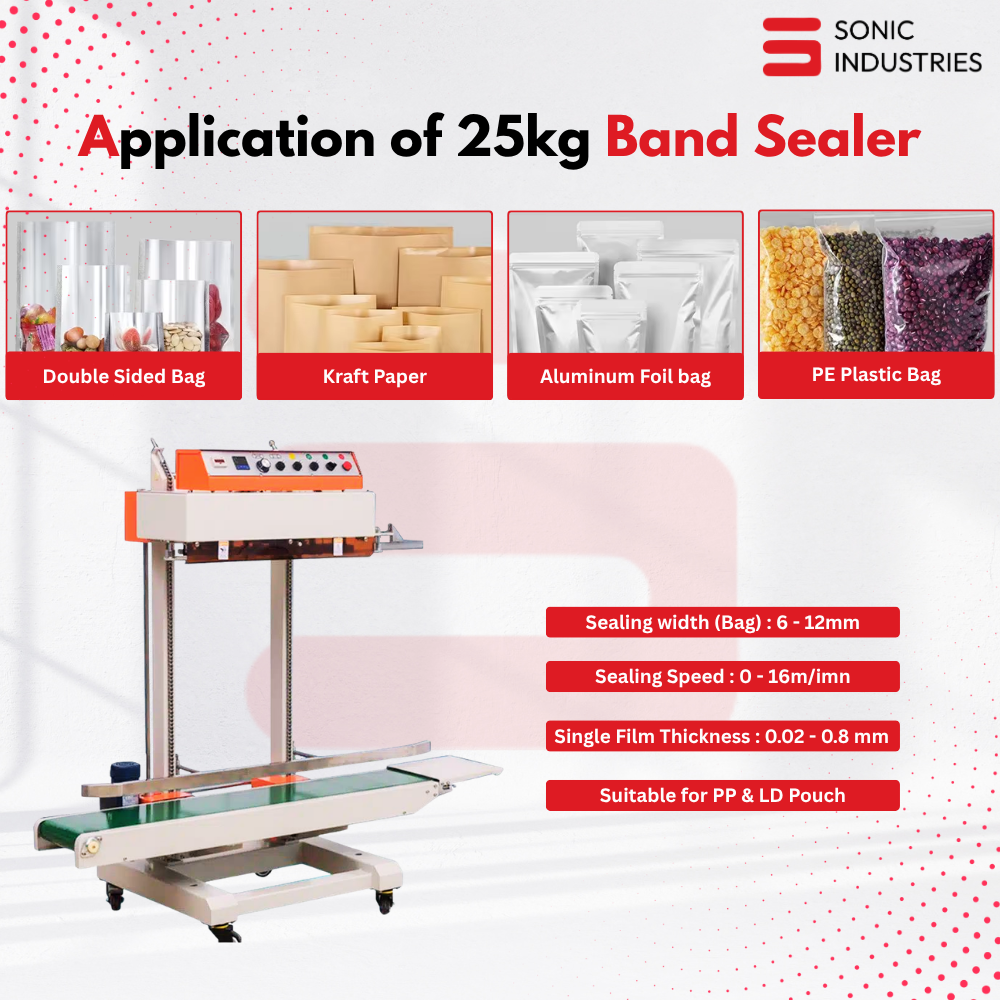 Sonic Industries 25Kg Band Sealing Machine