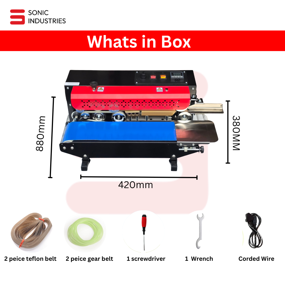 FR-400 Mini Band Sealer Top by Sonic Industries