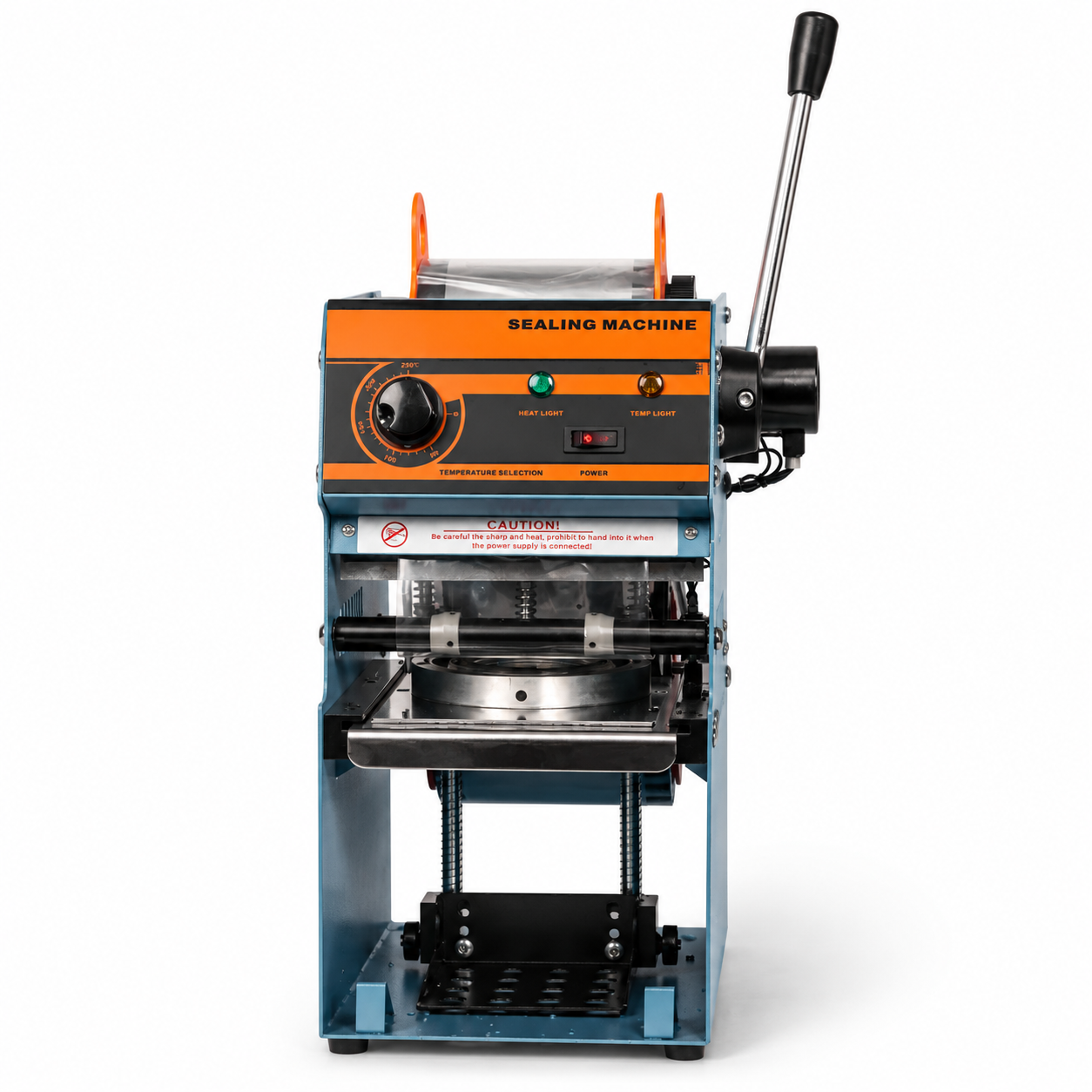 Semi Automatic Cup Sealing Machine by Sonic Industries