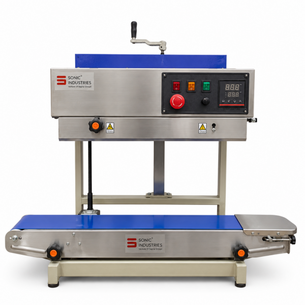 FR-900 Band Sealing Machine SS Top 5Kg Band Sealer by Sonic Industries