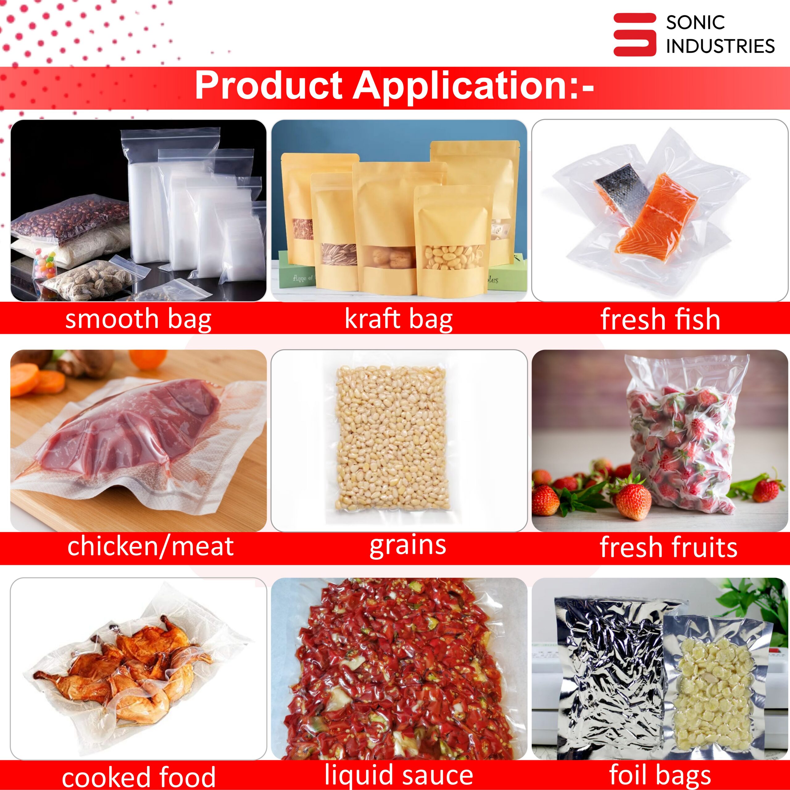 DZ-600 Double Chamber Vacuum Sealing Machine by Sonic Industries
