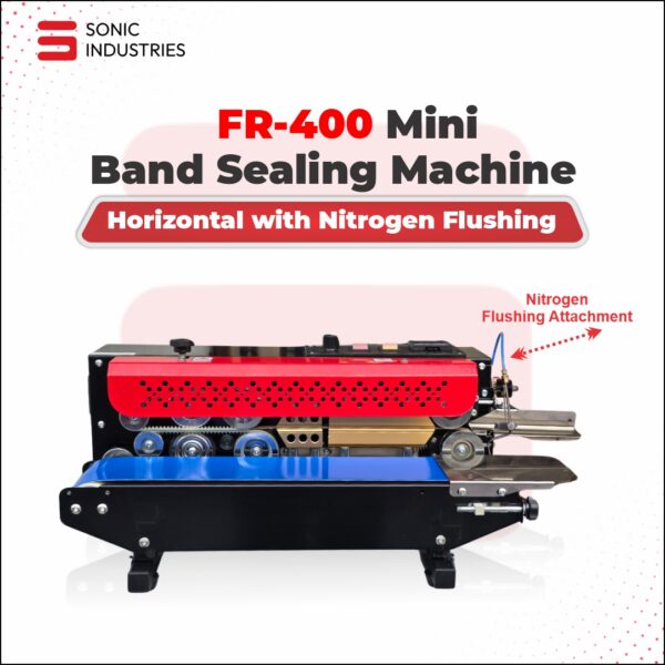 FR-400 Mini Band Sealer Top With Nitrogen by Sonic Industries