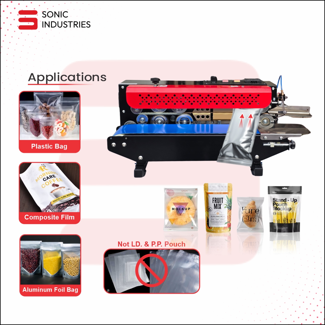 FR-400 Mini Band Sealer Top With Nitrogen by Sonic Industries - Image 4