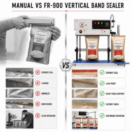 FR-900 MS Eco Vertical Band Sealing Machine With Nitrogen by Sonic Industries