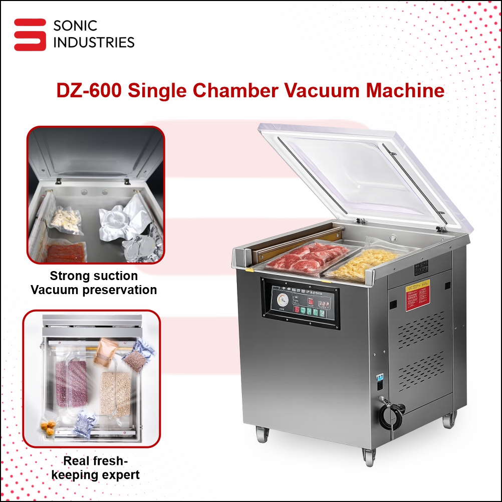 DZ-600 Vacuum Sealing Machine by Sonic Industries - Image 2