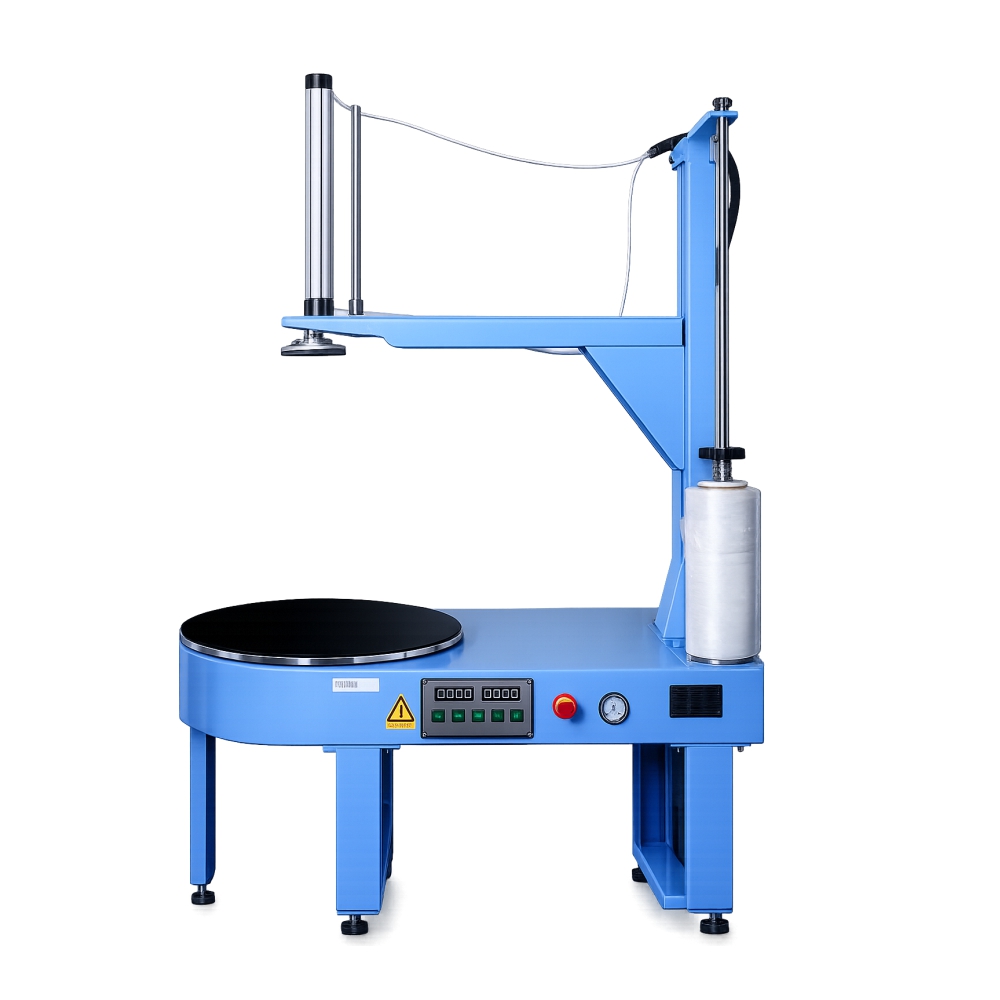 pnuematic strech wrapping machine