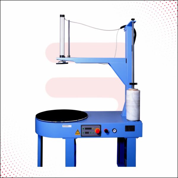 Pneumatic Stretch Wrapping Machine Semi Automatic by Sonic Industries