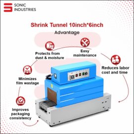 Shrink Tunnel Machine 10×6 Inch by Sonic Industries