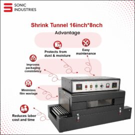 Shrink Tunnel Machine 16×8 Inch by Sonic Industries