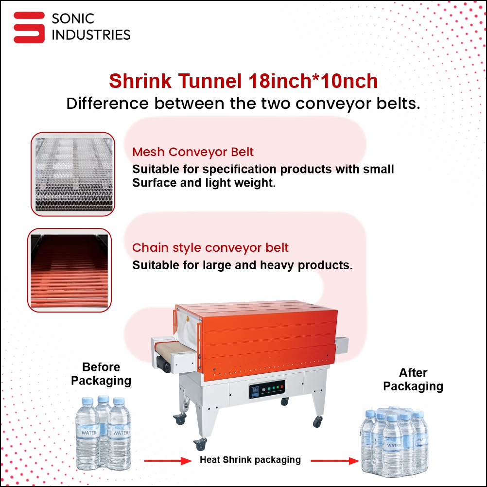 Shrink Tunnel Machine 18×10 Inch by Sonic Industries - Image 3