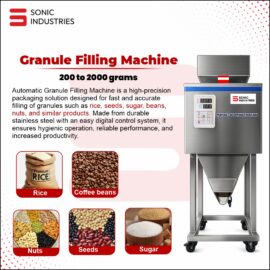 200-2000 Grams Granule Filling Machine Sonic Industries