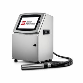 CIJ Printer by Sonic Industries | Continuous Inkjet Printer for Industrial Batch Coding