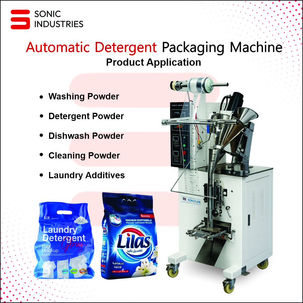 Automatic Detergent pouch packaging Machine by Sonic Industries - Image 4