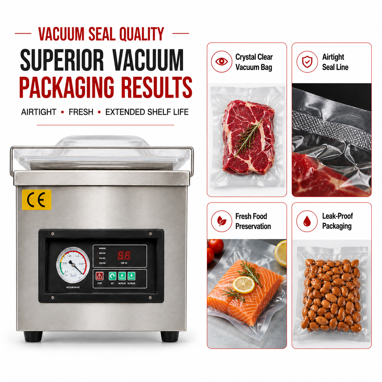 DZ-260 Vacuum Sealing Machine by Sonic Industries - Image 6