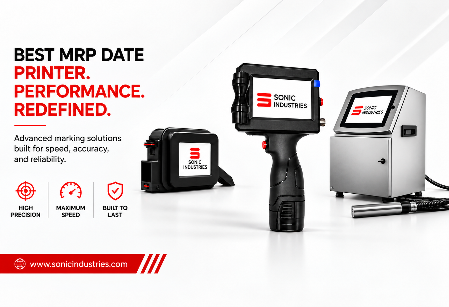 Best MRP Date Printer In India By Sonic Industries