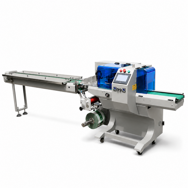 Sonic Industries 650MM Bottom Roll Horizontal Flow Wrap Machine