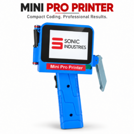 Mini Pro Printer Handheld Inkjet for Batch Coding | Sonic Industries