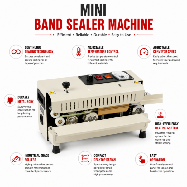 Sonic Industries FR-400 Mini Band Sealing Machine